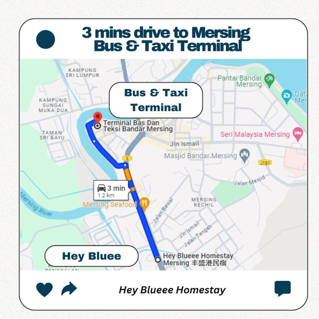 Hey Blueee ~ 5Mins Jetty/Netflix/Games/Youtube Mersing Ngoại thất bức ảnh